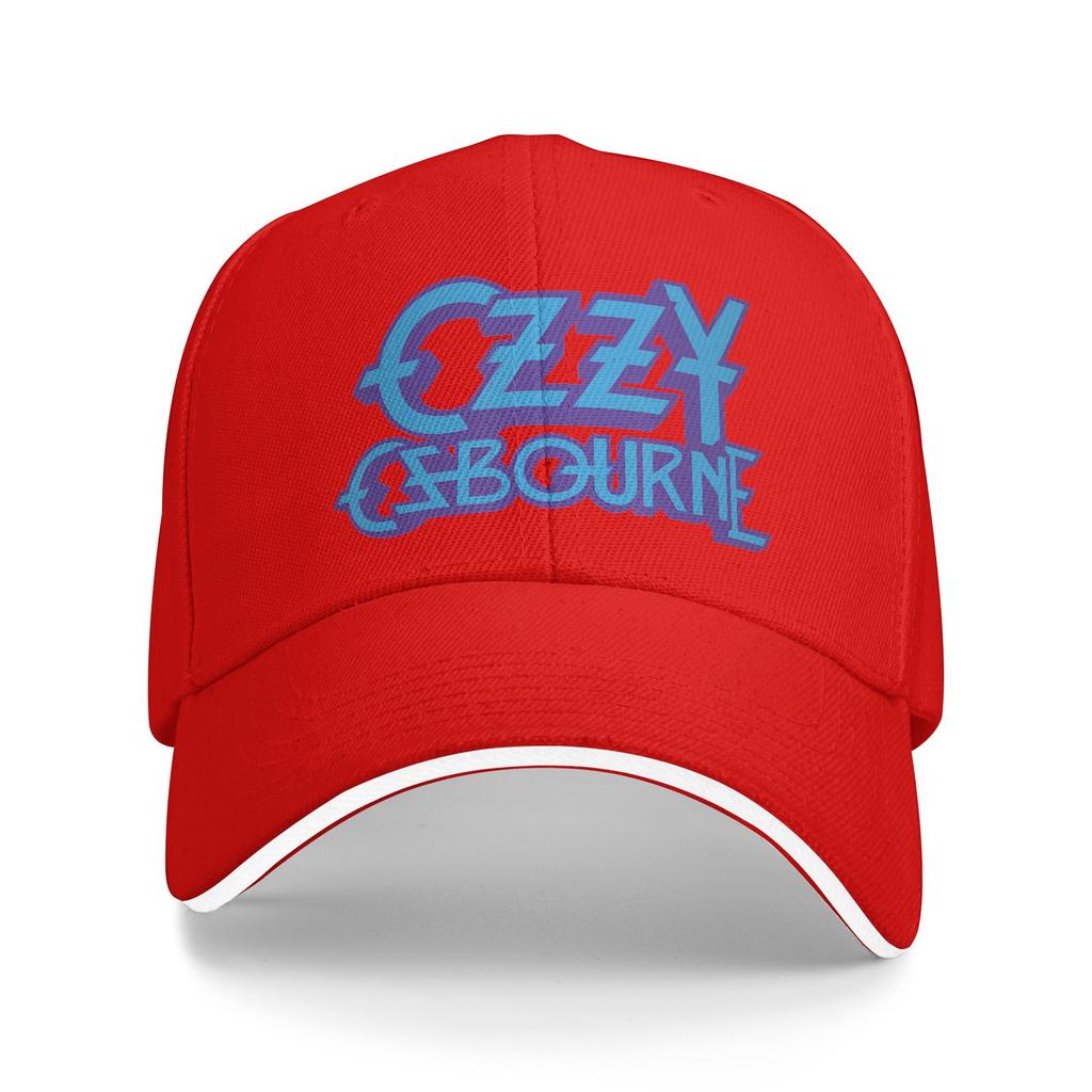 Ozzy Osbourne fialová a modrá baseballová čepice s logem, ležérní hip hopové klobouky, letní pánské běžecké hippie snapback čepice