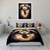 Angelic Warrior with Glowing Wings Design Bedding set (1 duvet cover, 2 pillowcases, duvet not included)