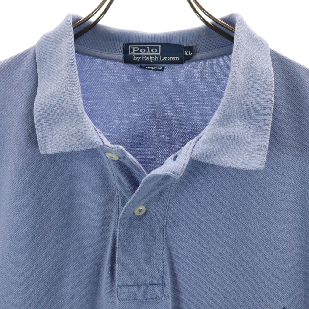 Polo by Ralph Lauren Short Sleeve Polo Shirt XL Blue Fawn Men's Used