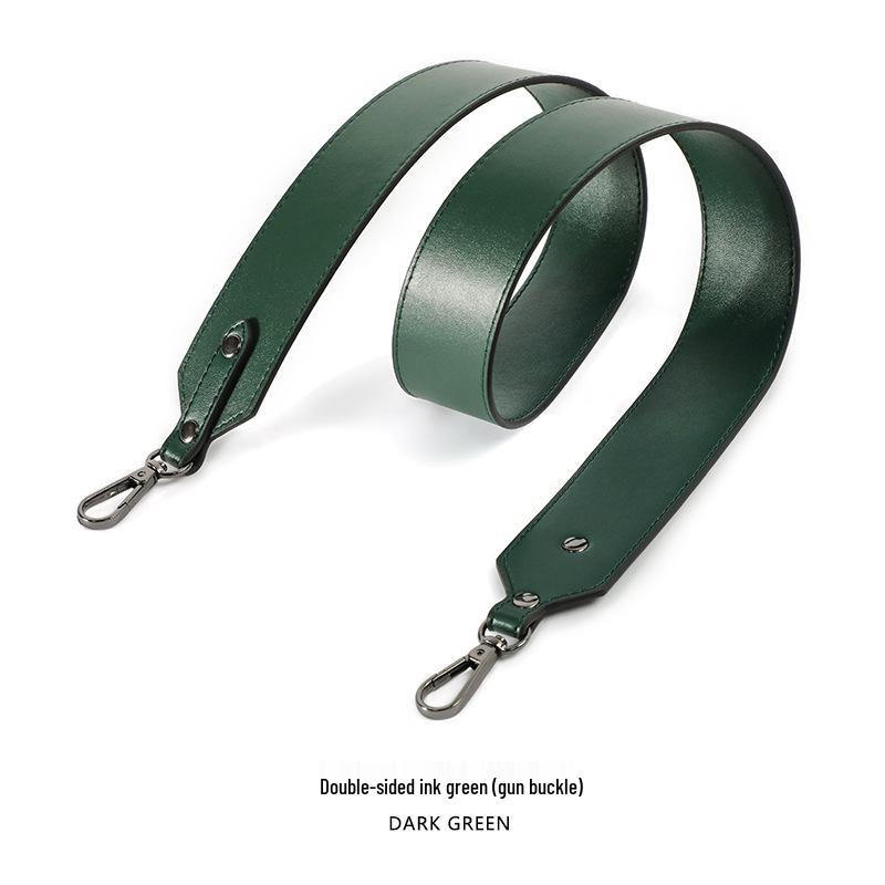 

Ma Huang Shi MHS-A-16 Аксессуар для женской сумки с широким ремешком из абрикосовой коровьей кожи 4cm x 98cm