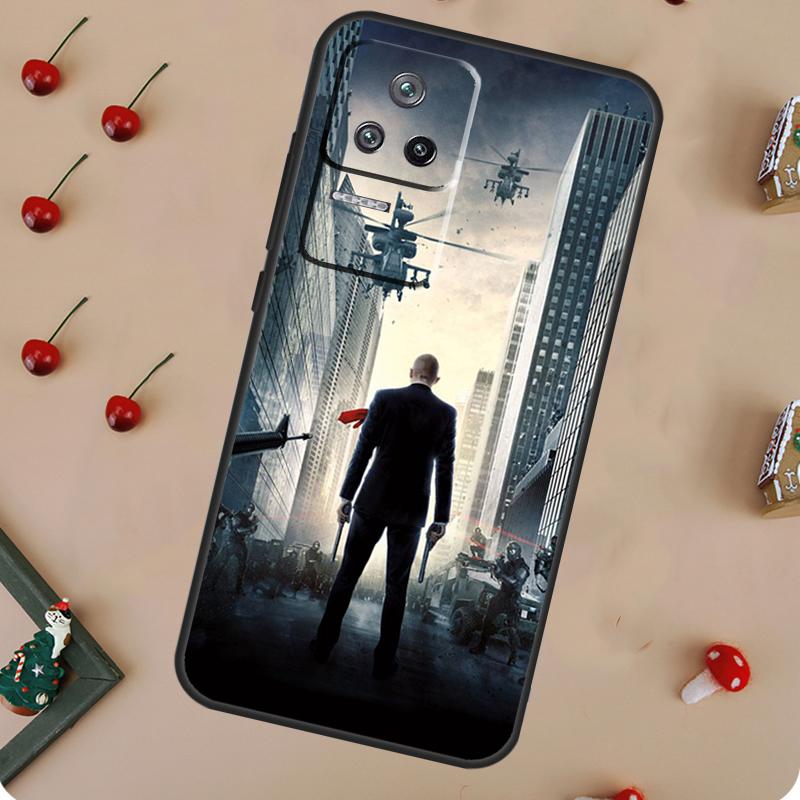 

Man Hitman Agent Case For Xiaomi 15T 14T 13T Pro 17 Pro Max 14 15 Ultra POCO X7 F8 Pro X3 X5 X6 F5 F6 F7 Cover POCO X7 Pro