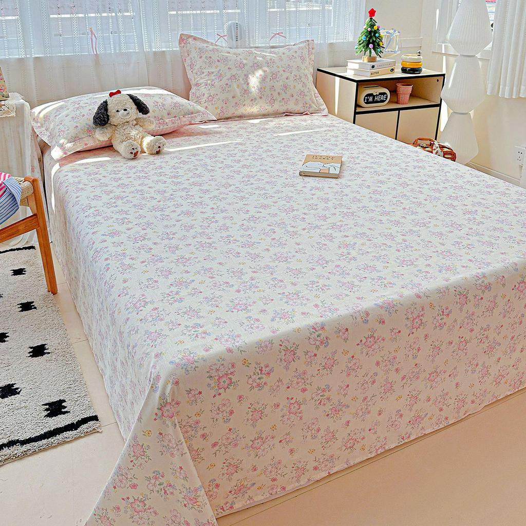 2026 A-Class 100% Cotton Jet Print Single Bed Sheet