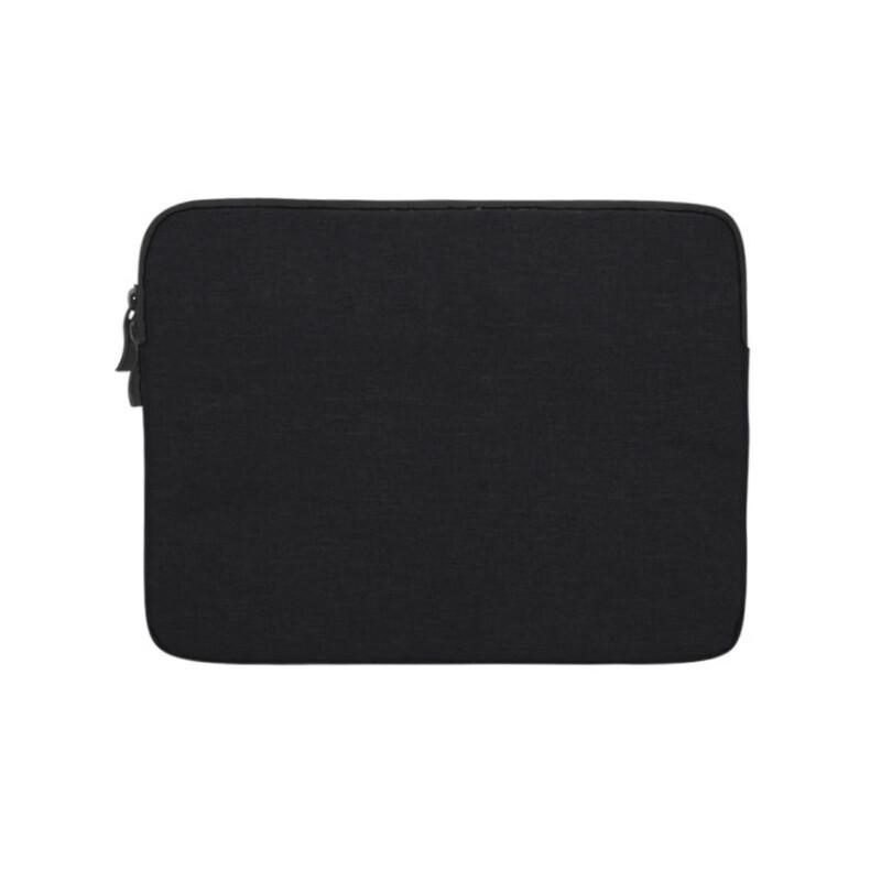 Black Canvas 15-inch MacBook Laptop Sleeve - 2 Pack