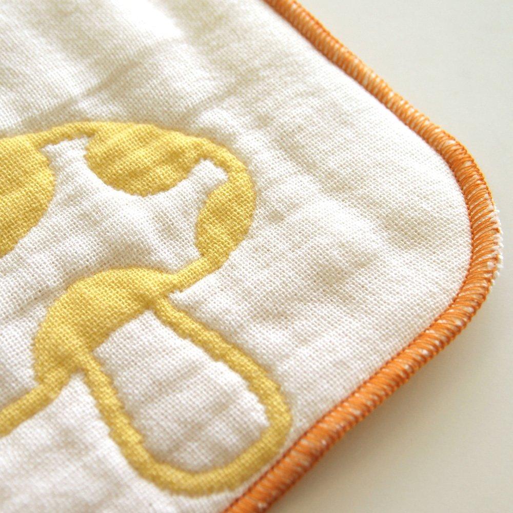 10mois Fukufuku Gauze Handkerchief Clip Set 22x22cm 7212 (Dimowa) (6-layer gauze) &