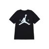 Jordan T Shirts Men's Black Crew Neck Moderate Straight Fit DX9580-010