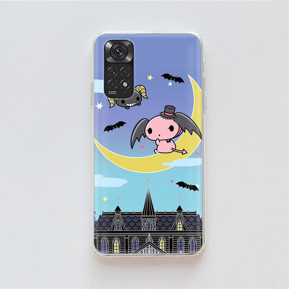 KT69 Kitty Friends Case for Samsung A04 A14 A23 A34 A54 M23 M33 M52 M53 Realme 10 9 C30S C35 C55 VIVO Y02S Y21 Y33S Y51 X80 Pro Clear Cover