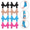 5pcs Pre-Cut Kinesiology Tape Elastic Breathable Muscle Support Tape Waterproof Self-Adhesive Sports Ankle Tape Muscle Support
