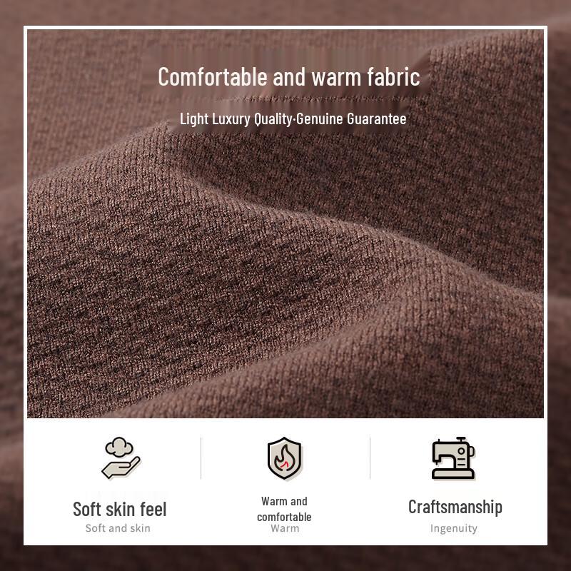 MONTAGUT Men's Autumn/Winter Polo Collar Knit Cardigan Sweater