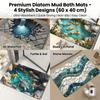 2D Flat 3D Visual Effect Mat Anti Slip Door Rug Floor Mat Thickened Bathroom Mat  Kitchen