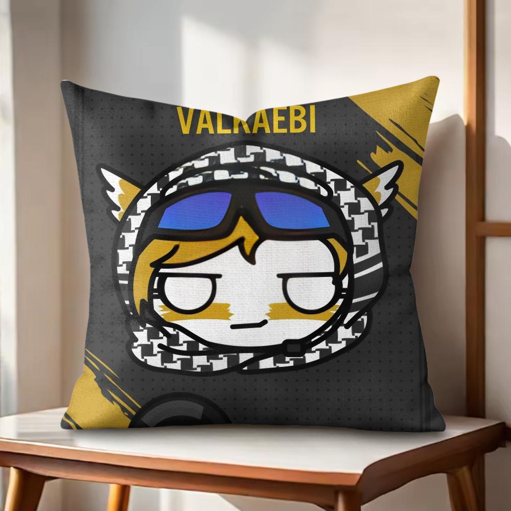 

Game DDOKKAEBIS Cushion Cover Natural Linen Organic Fabric DoubleSided Printing Couch Pillow Covers Home Decor 30x30cm