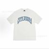 2025 new STU three standards complete spring and summer new tide brand classic cruise printed letters men and women with the same short sleeves