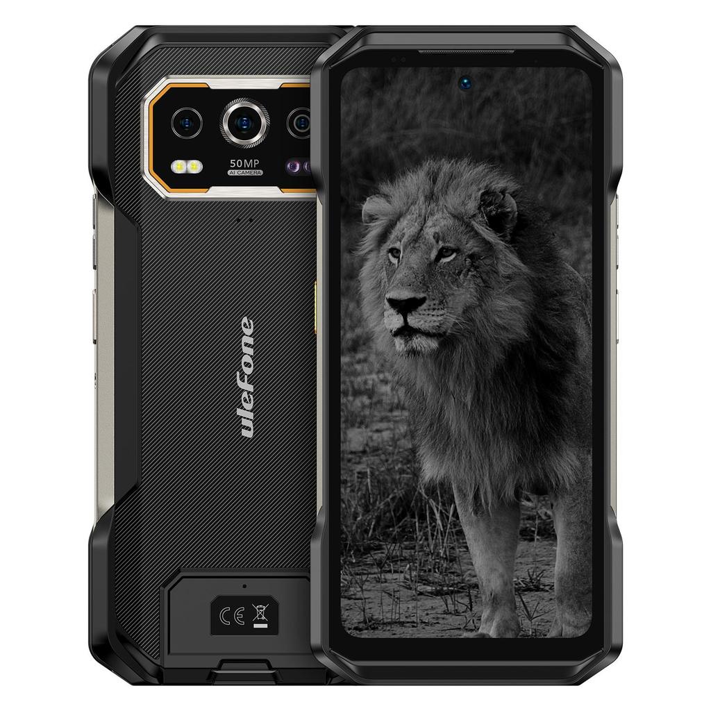Ulefone Armor 27 Pro 5G Rugged Phone 10600mAh Smartphone 50MP Camera 64MP Night Android 15 Up to 24GB+256GB NFC Mobile Phone
