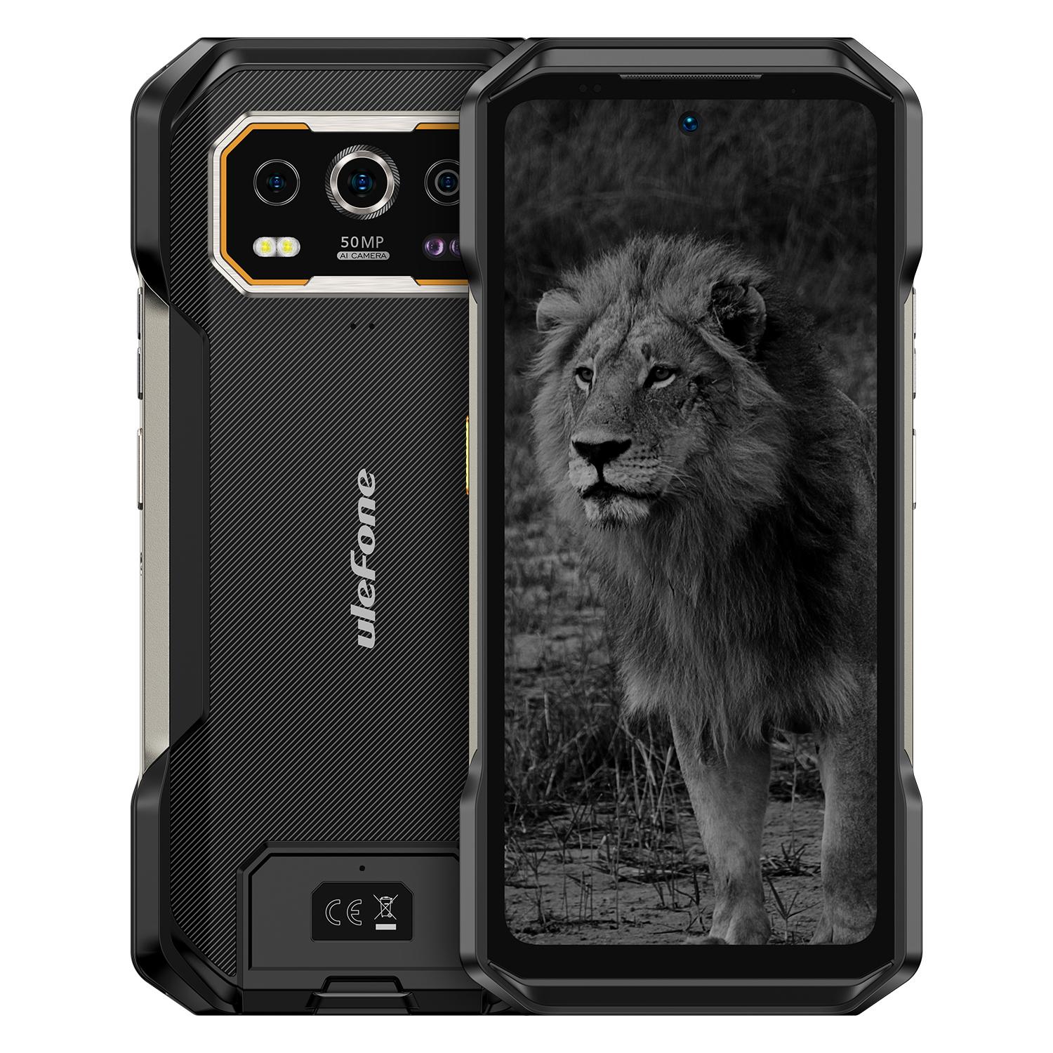 

Ulefone Armor 27 Pro 5G Rugged Phone 10600mAh Smartphone 50MP Camera 64MP Night Android 15 Up to 24GB+256GB NFC Mobile Phone чорний