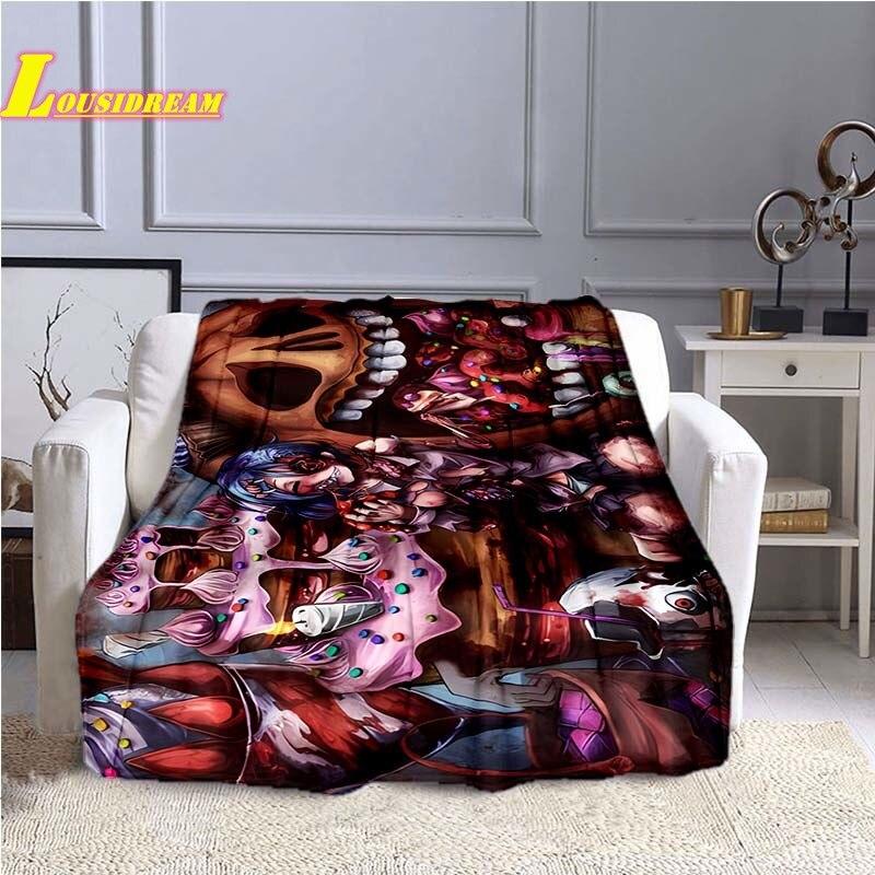 Satın alın Horror movie printed blankets children's warm blankets outdoor car travel rest