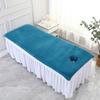 80x190cm Massage Sheet with Holes Absorbent Spa Sheet Large Microfiber Bath Towel for Beauty Salon Beauty Salon Supplies