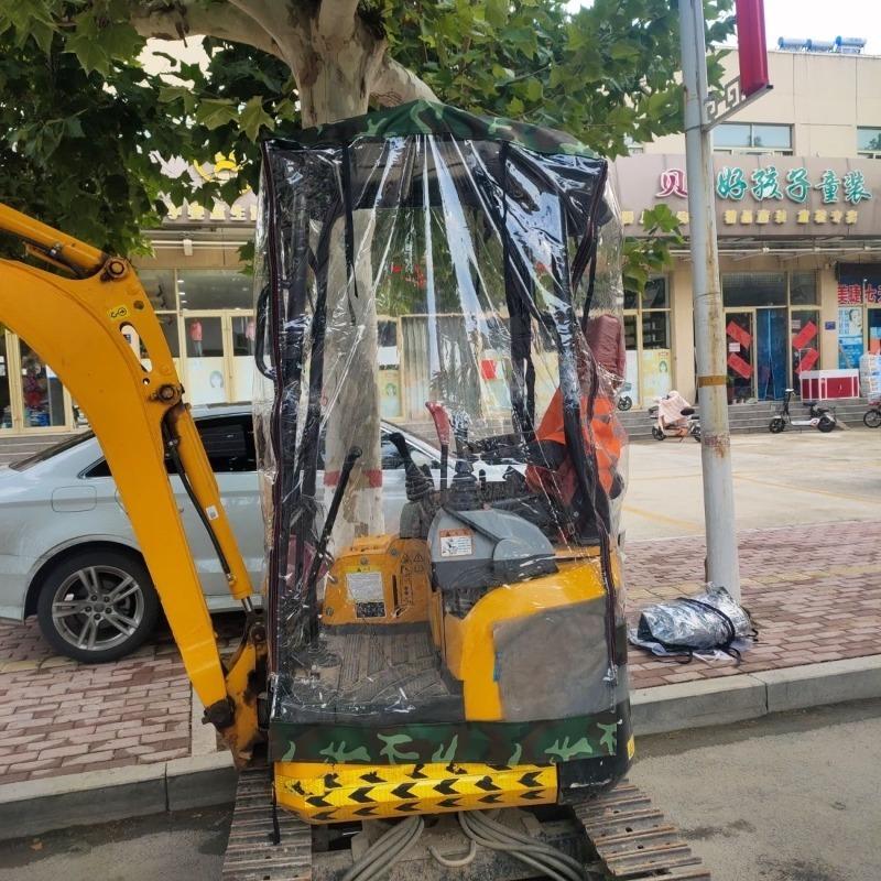Mini Excavator Outdoor Protection Full Exterior Snow Cover Sunshade Dustproof Protection Cover For Yanmar15/17/20/25/27/30/33/35