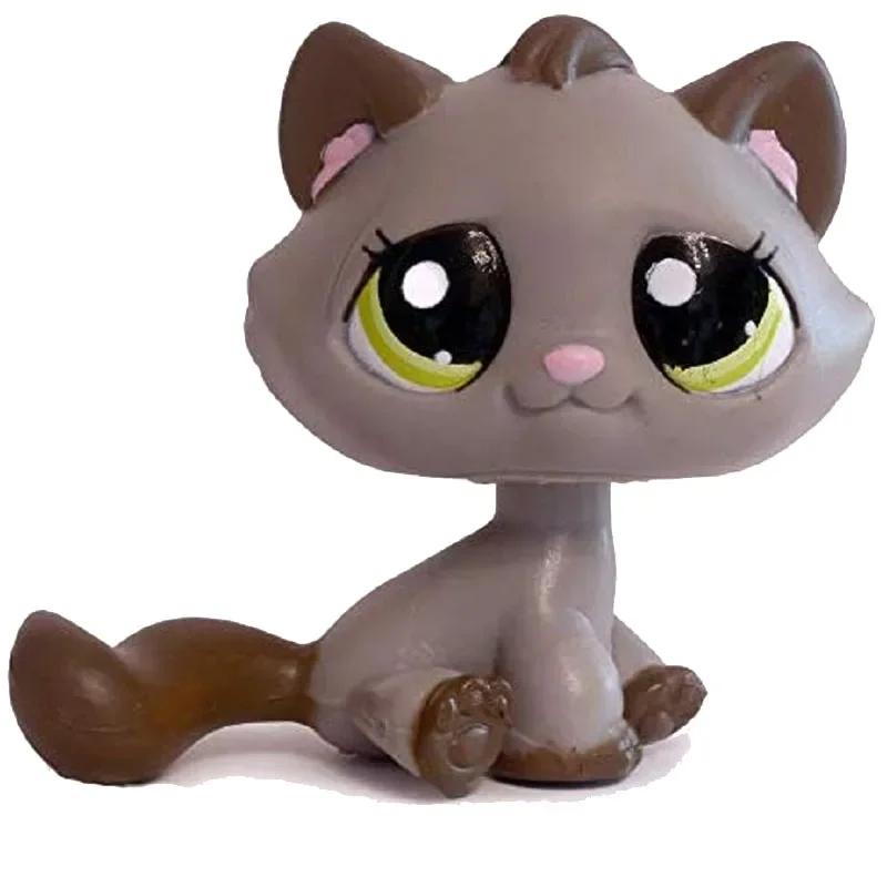 Rare Littlest Pet Shop Lps Toy Toy Mini Stands Short Hair Kitten Old Figures Collection Al Bobble Head Toy