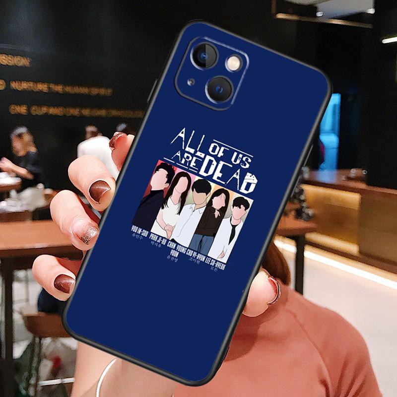 All of us are dead Phone Case For iPhone 16 Pro Max 15 14 13 12 11 Pro Max Plus 12 13 Mini XR 16e Funda Cover