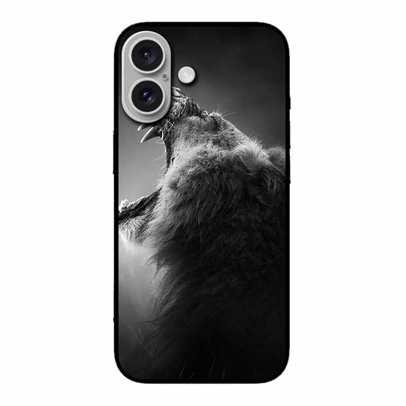 For Iphone 17 5G Case 2025 6.3" Bag Flowers Black TPU Silicone Soft Back Cover For Iphone 16 Plus 17 Phone Case Shockproof Shell