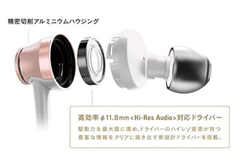 Audio-Technica ATH-CKR70 BK In-Ear Earphones, High-Resolution Audio, Black