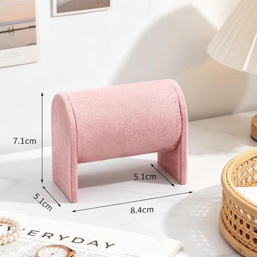 Small Pillow Shape Jewelry Display Stand Leather Headband Necklace Display Props  Accessory Storage