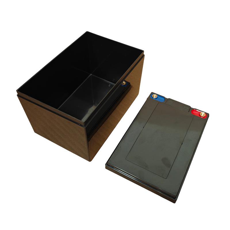 12V 12AH Lithium Battery Shell: Injection-Molded One-Piece ABS Protective Case