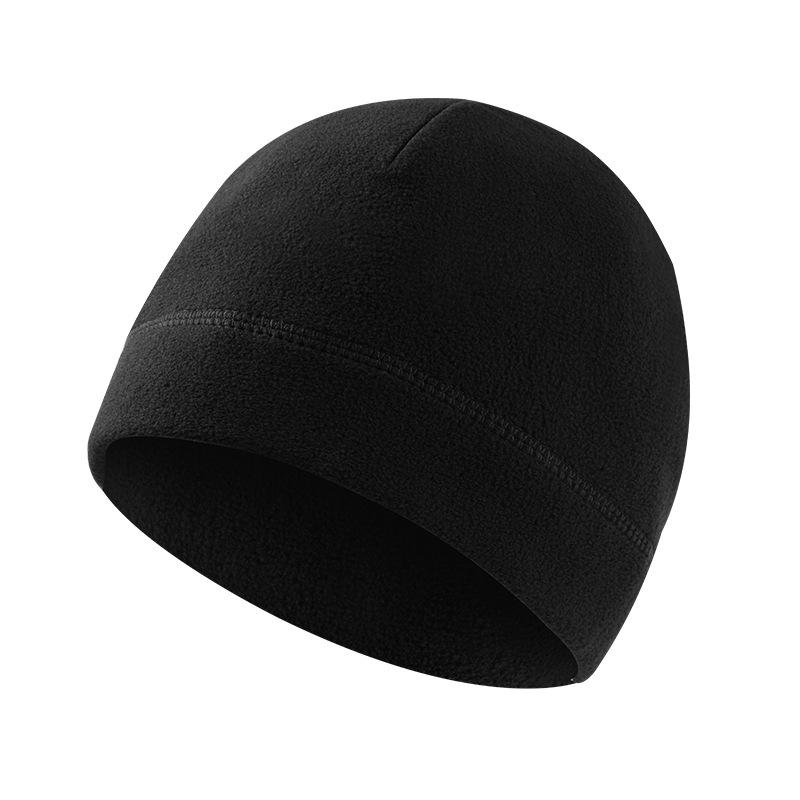 Men's and Women's Windproof Fleece Cycling Hat Set for Autumn and Winter