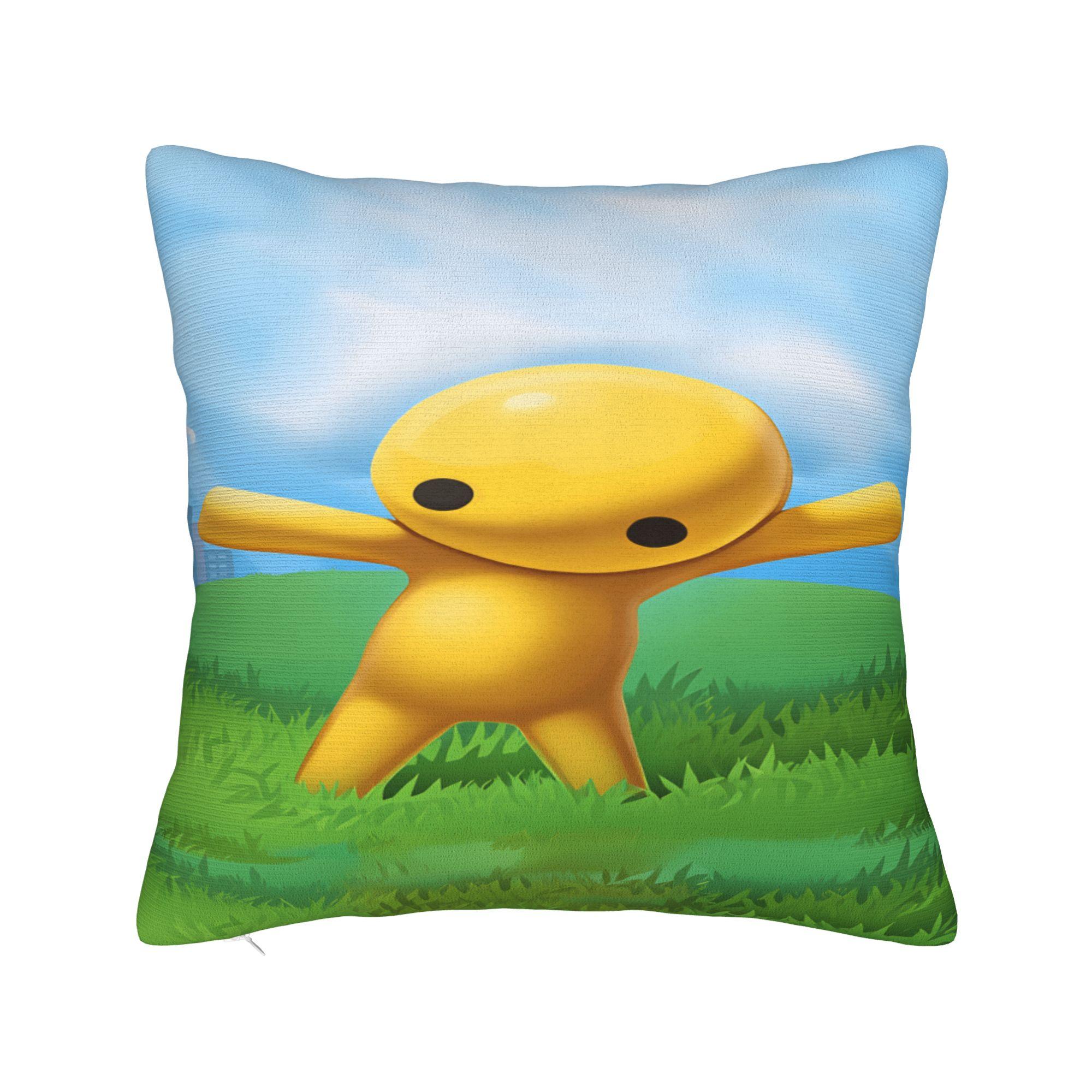 W-Wobbly L-Life Игровые Подушки Чехлы для Подушек Ретро Модный Чехол для Подушки на Диван Софу Спальню Удобный Чехол для Подушки 12x12Inch