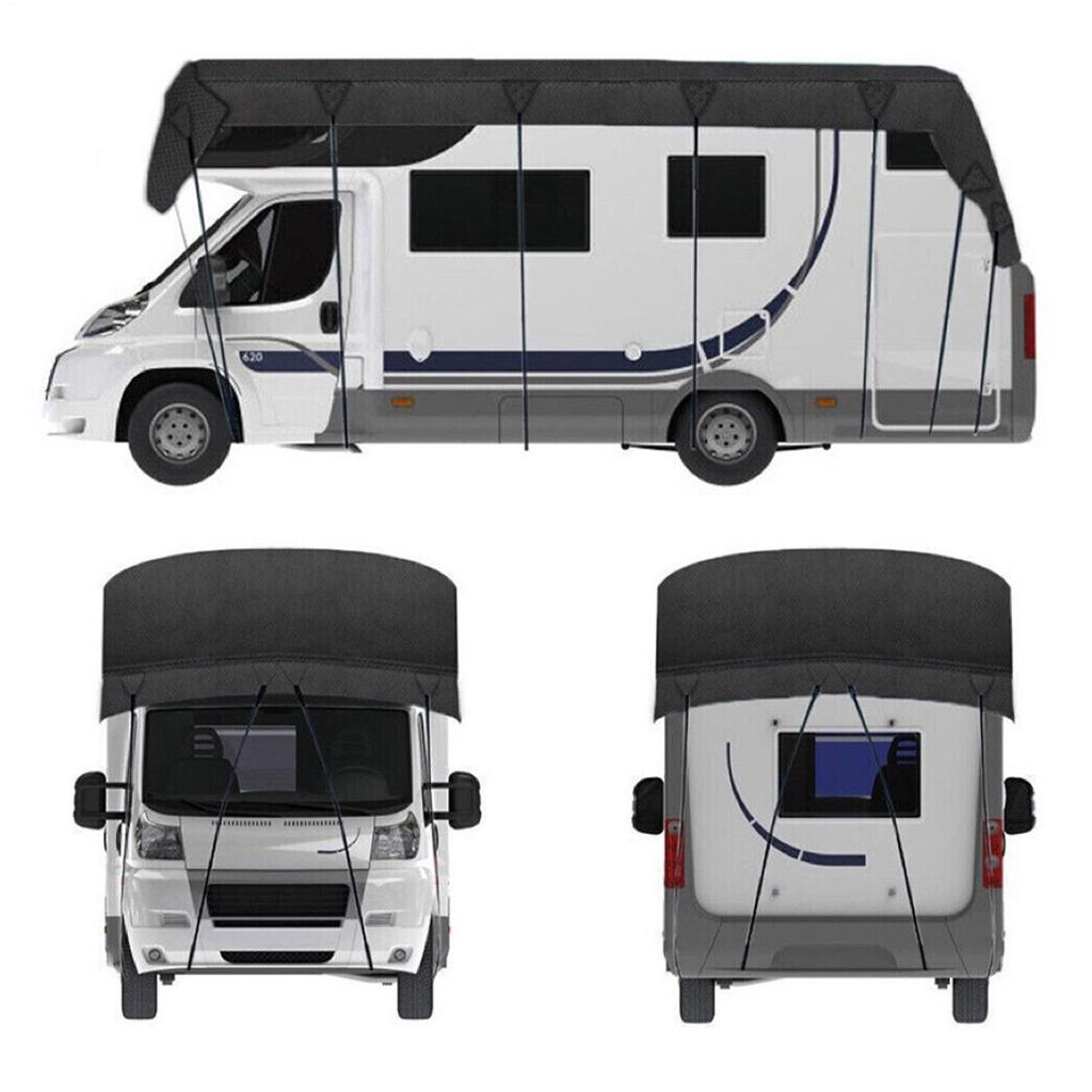 Truck Cover Waterproof All Weather Travel Trailer Rv Cover Tear-Resistant Shade 210D Protector With Bag For Camping Beach Rain
