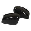 1Pair Car Rearview Mirror Cap Covers Glossy Black Side Door Wing Mirror Cap Covers Replacement for Accord 2008‑2012