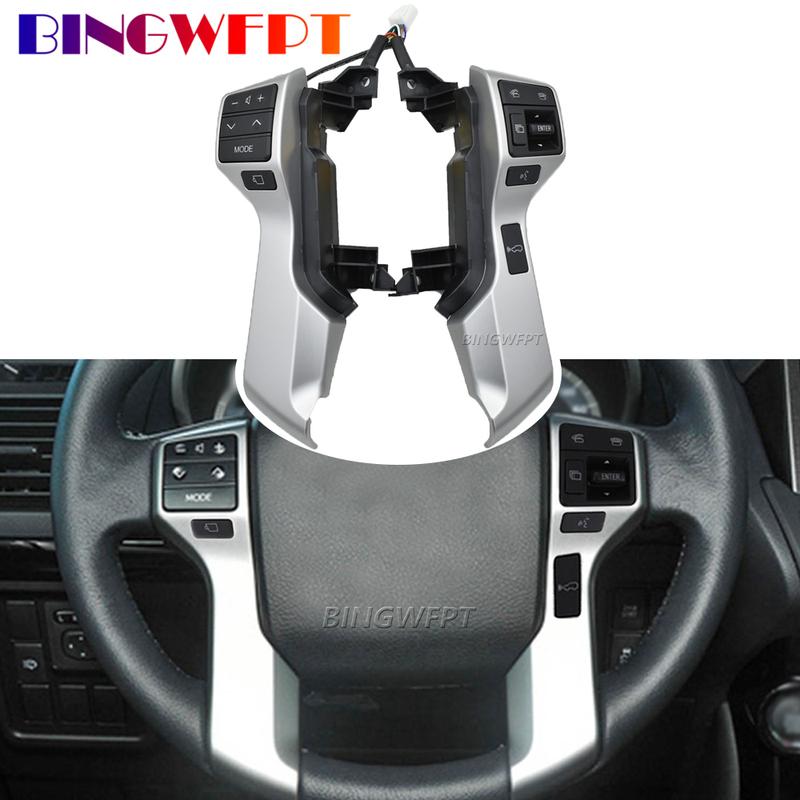 NEW Multifunction Steering Wheel Control Button Switch For Toyota Land Cruiser Prado 150 GRJ150 KDJ150 84250-60160E1 84250-60180