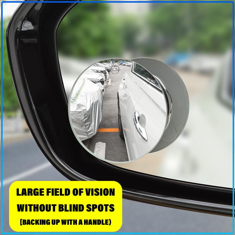360 Degree Car Blind Spot Adjustable Rear View Mirror Wide Angle sticker For Opel crosa d astra h insignia astra j zafira b mokkaastra vivaro astra g