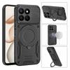 Armor Shockproof Stand Case For iPhone 16e 17e Motorola Honor X7d X8D 400 Reno Realme 15 14T C85 Vivo V60 OPPO A6X A6 Pro Reno 15F Holder Phone Cover