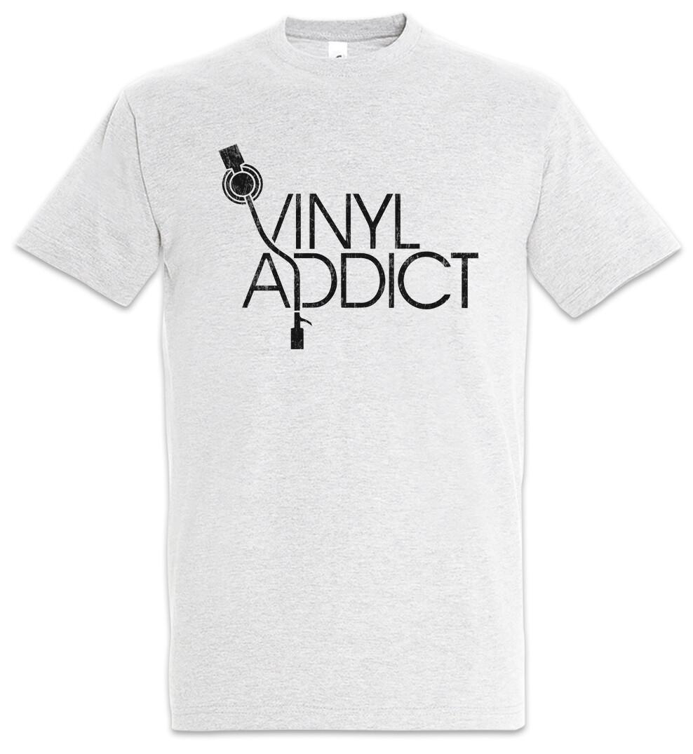 Record Addict Mens T-Shirt Mens Womens Tees Top Record Club Disco Retro Music L