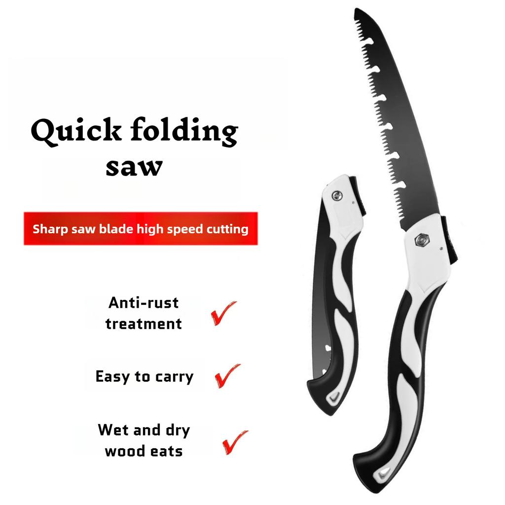 Multifunctional Folding Pruning Saw for Trees,Manual Garden Hand Tool for Outdoor Woodworking,Branch Trimming of Fruit