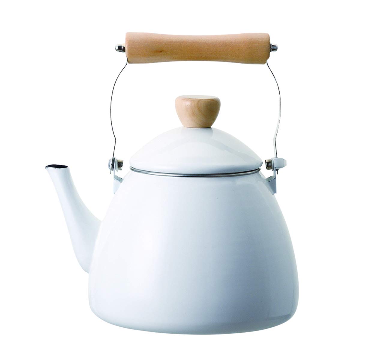 

Чайник эмалированный Pearl Metal Crevia белый 2,5 л