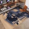 Custom Rug Billie Eilish Pattern Print Name Text Soft Non‑Slip Floor Carpet for Home Indoor Decoration