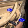 RHD Right Hand Diver Car Interior Door Armrest Panel Pull Handle Leather Cover Trim Replacement For BMW X5 X6 E70 E71