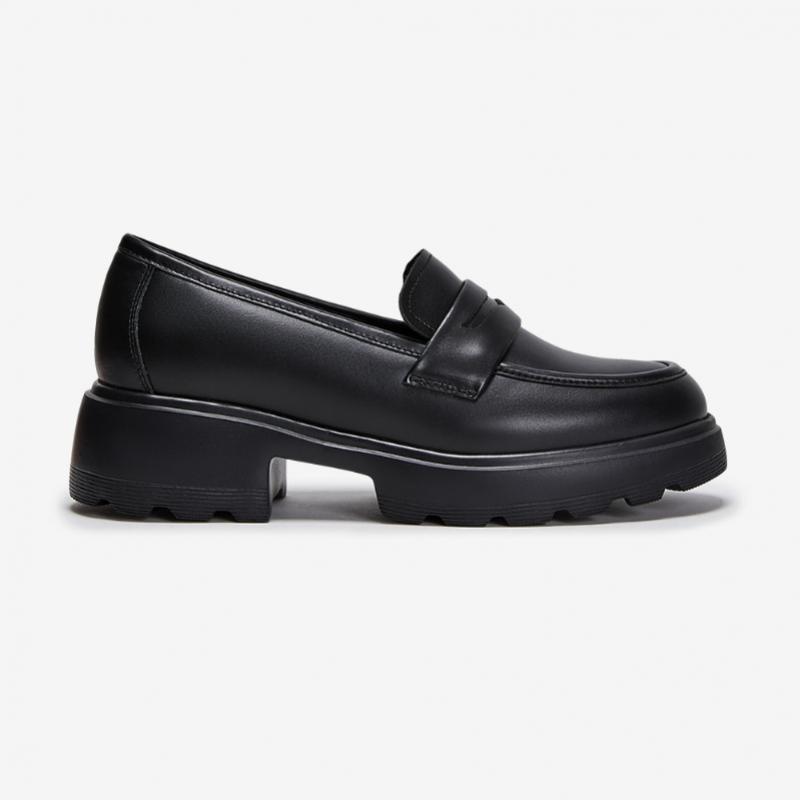ESquire Women S baSic Platform loaferS Black