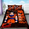 Dragon Ball Anime Duvet Cover Set Goku Cartoon Bedding Set Kids Quilt Cover Queen King Size For Bedroom Home Decor