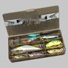 Mighty River Treasure Lure Set: Rattlesnake Green Shrimp, VIBCC50, East Wind Minnow, and Blue Knife Iron Plate