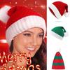 Knitting Knitted Christmas Hat Strip Santa Hat All-match Plush Ball Soft Beanie  Men