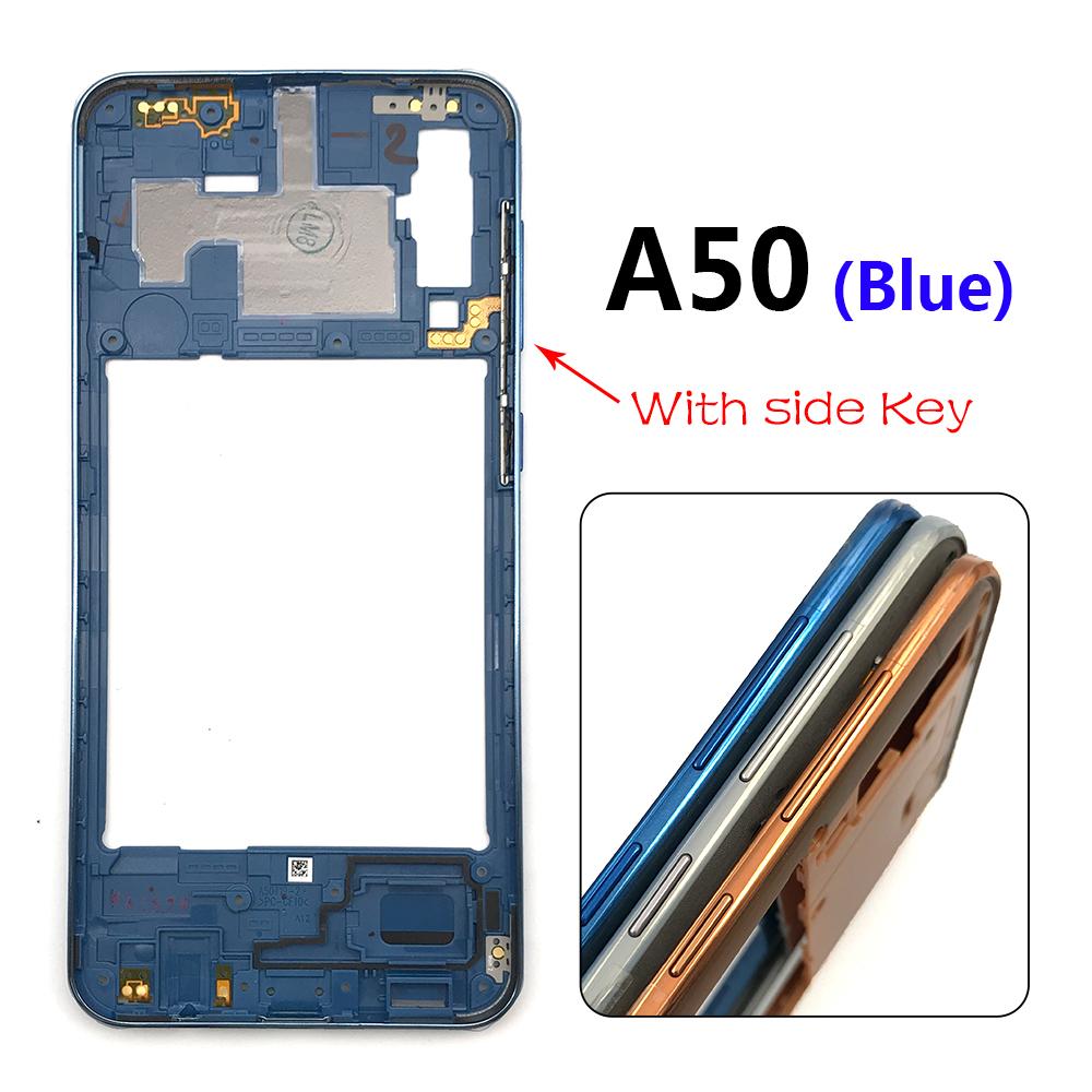 For Samsung A51 A71 A20 A50 Housing Middle Frame Bezel Middle Plate Cover With Side Key