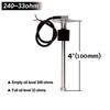 Waterproof IP67 Stainless Steel Liquid Level Sensor Water Level Sending Unit 0-190 Ohm For Marine Boat Car ATV Water Level Gauge
