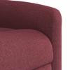 Relaxation Armchair Burgundy Fabric