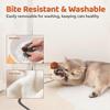 Potaroma Cat Toys Rechargeable Flapping Bird Sparrow, Lifelike Chirp Tweet, Touch Activated Kitten Toy Interactive Cat Exercise Toys for All Breeds