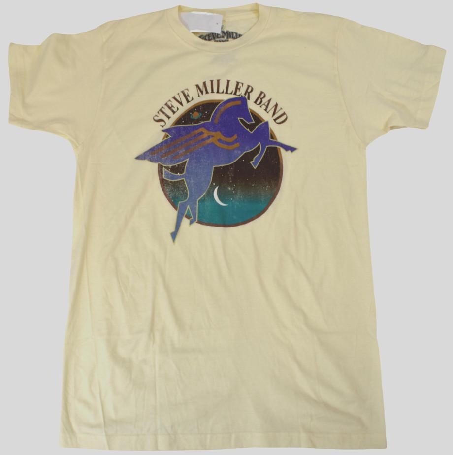 Ripple Junction Mens Steve Miller Band Cream Shirt NWT Medium M