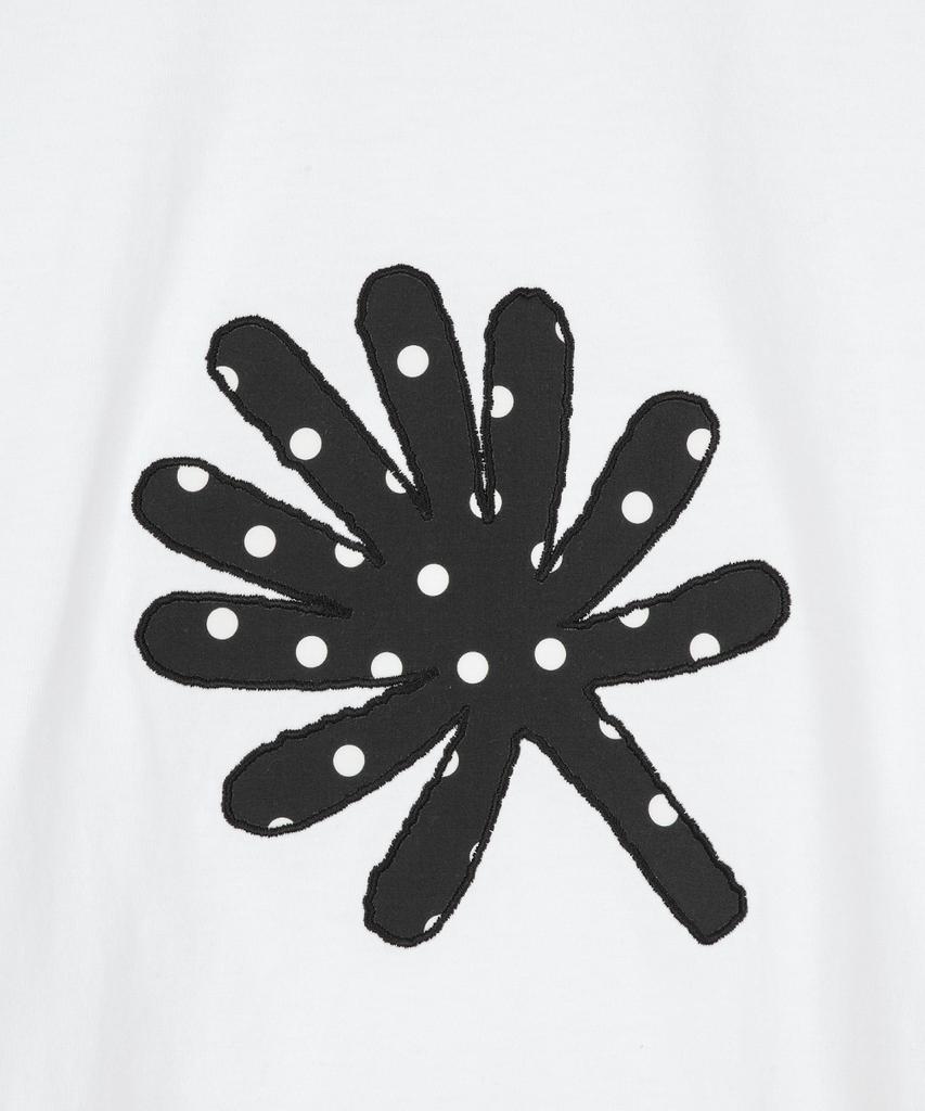 Dandel Dd Symbol Applique Long Sleeve (White)