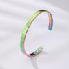 Titanium Steel Magnetic Bracelet Bangle for Men and Women, Copper Magnetic Bangle with Magnets, Adjustable Jewelry Gift