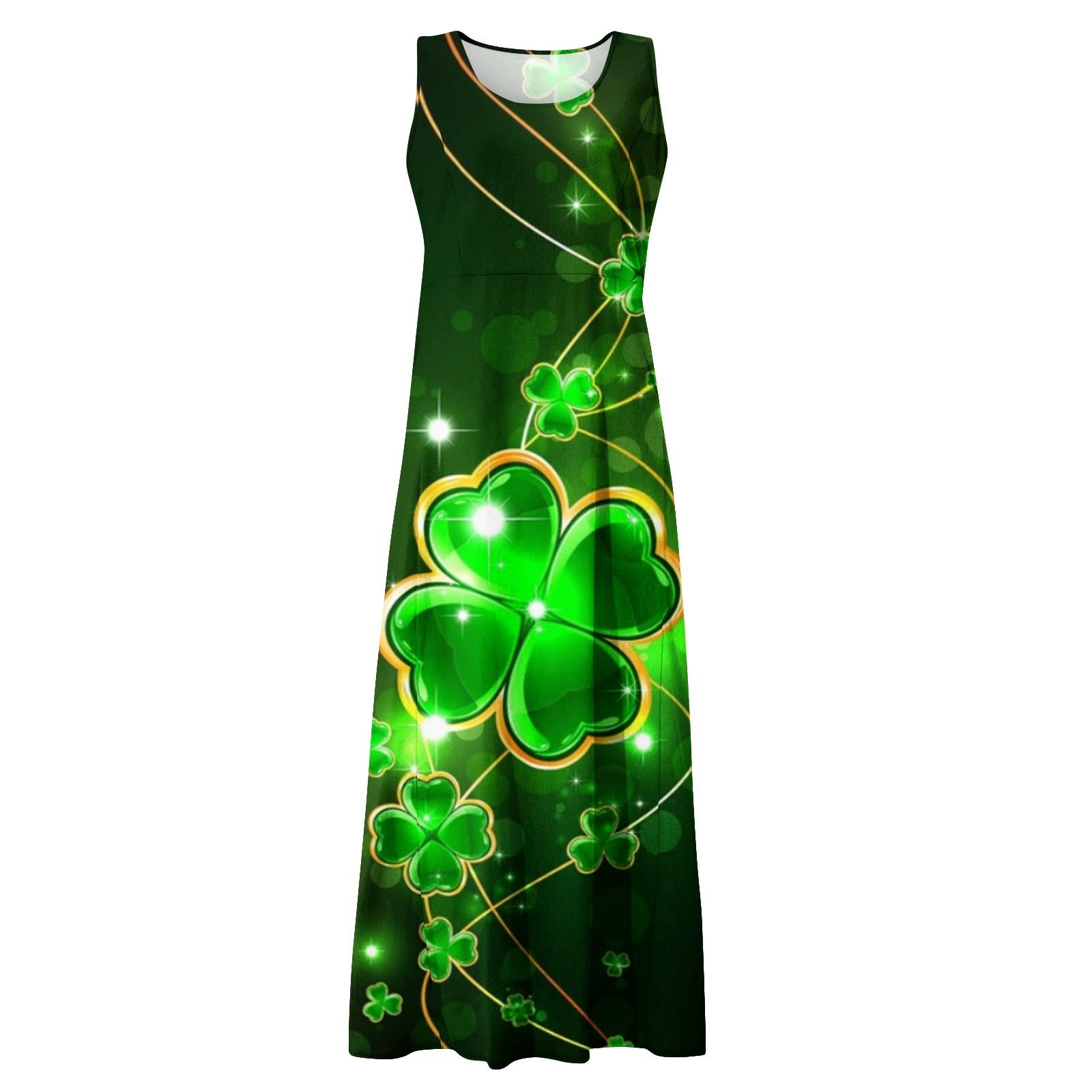 Женская повседневная одежда Comfort St. Карманное платье без рукавов с принтом ко — фото 4